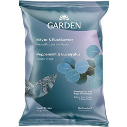 Garden Καραμέλες για Βήχα & Πονόλαιμο για Παιδιά Ευκάλυπτος Μέντα 60gr