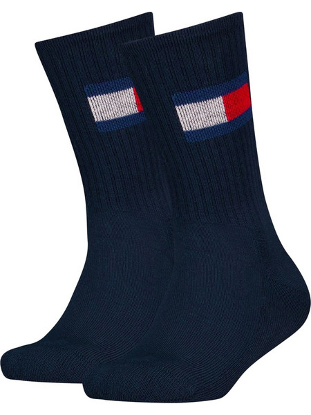 TOMMY HILFIGER 2-PACK ΠΑΙΔΙΚΕΣ ΚΑΛΤΣΕΣ ΑΓΟΡΙ 701229940-001 (001/NAVY)