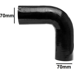 ΣΩΛΗΝΑΣ ΣΙΛΙΚΟΝΗΣ ΓΩΝΙΑ 90 ΔΙΑΜΕΤΡΟΥ 70mm, 58-52mm 18x18cm