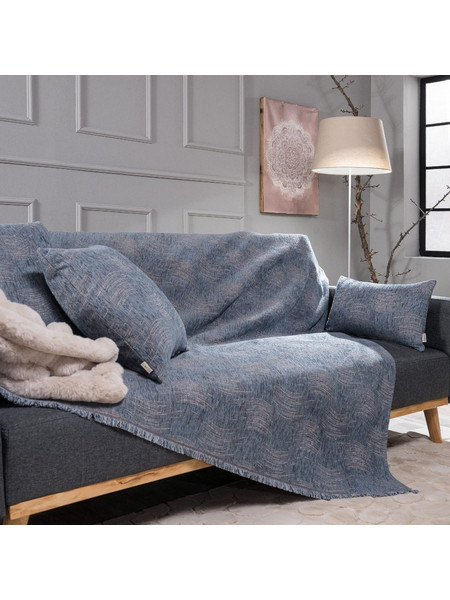 Teoran Ριχτάρι Πολυθρόνας 180x150 Midland 04 Grey-Blue 52017551