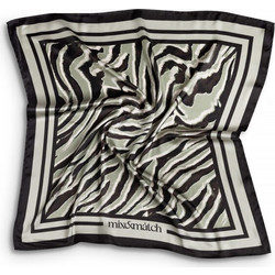 Mix & Match MIX&MATCH SCARF - OLIVE ZEBRA