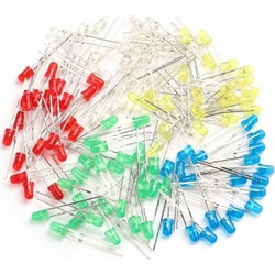 LED 5mm Assortment Kit 100pcs