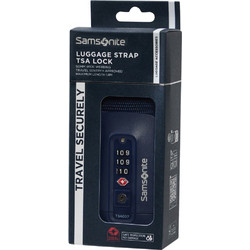 Samsonite 155591-1549 Ta Revolution Strap Ιμάντας Βαλίτσας με TSA Lock Μπλε