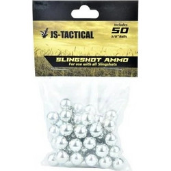 JS Tactical steel slingshot balls 9.5 mm - 50 pieces