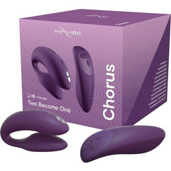 We-Vibe Chorus Διπλός Δονητής για Ζευγάρια με Τηλεχειριστήριο Μωβ