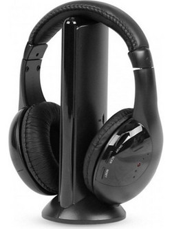 Andowl QY-2001 Ενσύρματα Ακουστικά Τηλεόρασης Over Ear Μαύρα