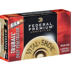 Federal Premium Truball Vital Shok PB127DPRS Φυσίγγια Μονόβολα 12Cal 70mm 5τμχ