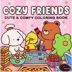 Colouring book Βιβλία χρωματισμού Φίλοι 21x21εκ. 44 φύλλα