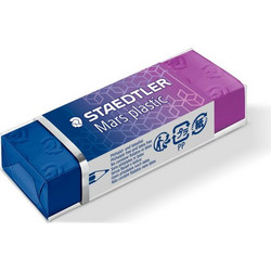 ΓΟΜΑ STAEDLTER MARS PLASTIC μπλε/λιλά