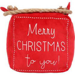 Βαρίδι πόρτας Merry Christmas 15x15x15cm - Plastona
