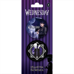 MGM Συλλεκτικά Μαγνητάκια Wednesday 1 2τμχ. - HP.RMG.0075