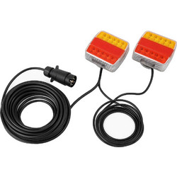 Φώτα τρέιλερ Cresman led με μαγνήτη 12v