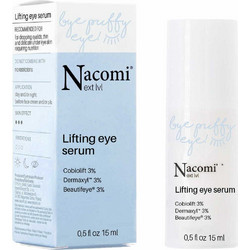 Nacomi Next Level Bye Puffy Eye Lifting Αντιγηραντικό Serum Ματιών για Ανάπλαση & Σύσφιξη 15ml