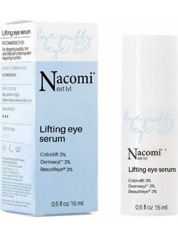 Nacomi Next Level Bye Puffy Eye Lifting Αντιγηραντικό Serum Ματιών για Ανάπλαση & Σύσφιξη 15ml