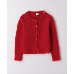 IDO KNITTED CARDIGAN - 4.F723/00 - ΚΟΡΙΤΣΙ - RED