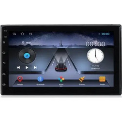 SOAK 707CP Multimedia Οθόνη Αυτοκινήτου 7'' με CarPlay & Android Auto 2DIN 7" IPS Android 13 2+32GB Με Υποστήριξη Κάμερας & FM
