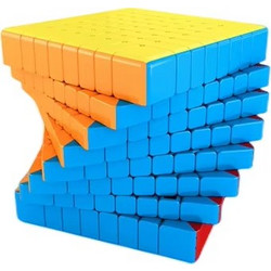 Κύβος Ταχύτητας 8x8 Magic Cube 70mm - Πολύχρωμο