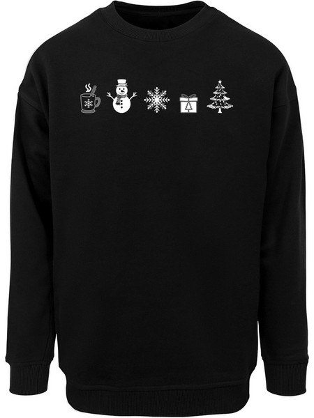 Christmas Elements Crewneck black