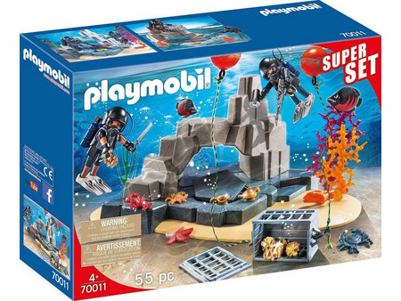 Playmobil Super Set Diving Insert για 4+ Ετών 70011