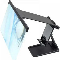 Μεγεθυντής Οθόνης 12" 3D Home Cinema με Βάση για το Κινητό Τηλέφωνο F12