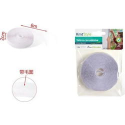 Αυτοκόλλητη Ταινία Velcro (χριτς-χρατς) Άσπρη 2cm*6m KMT Tools 8435545704076