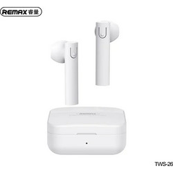 Remax TWS-26 Ακουστικά Bluetooth White