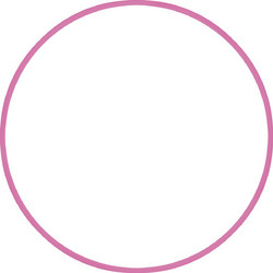 Χούλα-Χουπ 60cm - Φ18mm - 155gr, ροζ 48167