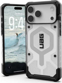 UAG Pathfinder Clear MagSafe Back Cover Ice Silver (iPhone 18 Pro Max / 17 Pro Max)