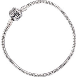 The Carat Shop Harry Potter: Silver Plated Bracelet for Slider Charms 19cm HP0028-19