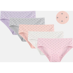 Βαμβακερά κιλοτάκια slip DONELLA 5 Pack 312701 - MULTICOLOR