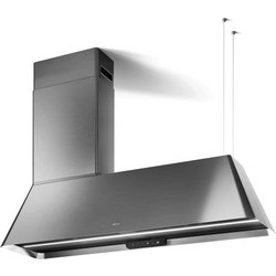 Elica Ikona Maxxi Pure Απορροφητήρας Νησίδα-Οροφής 120cm Inox