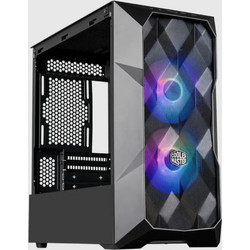 Cooler Master MasterBox TD300 Mesh Black Gaming Mini Tower Κουτί Υπολογιστή RGB με Πλαϊνό Παράθυρο