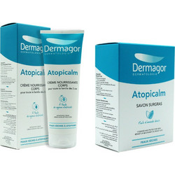 Inpa Dermagor Atopicalm Nourishing Cream Corps 250ml + Savon Surgras 150gr