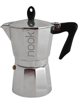Μηχανή espresso 3κούπες αλουμίνιο