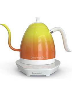 Brewista Artisan Ανοξείδωτος Βραστήρας 1lt 1000W με Ρύθμιση Θερμοκρασίας Orange Candy
