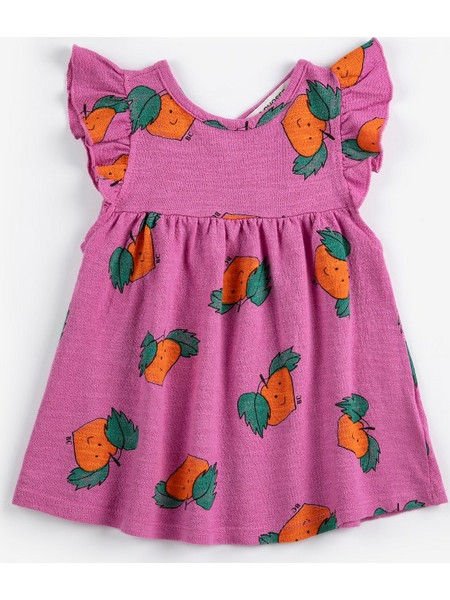 Bobo Choses Φόρεμα Tangerine Allover Baby