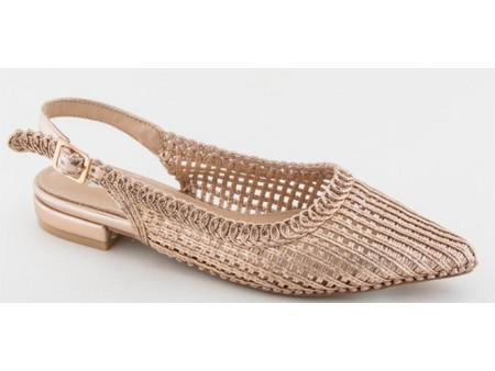 G2119BZ Γυναικείο Slingback ZAK SHOES Μπρονζέ