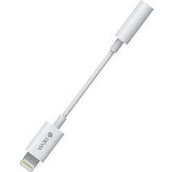 Αντάπτορας Devia EC090 Lightning Αρσενικό σε 3.5mm Θηλυκό για Μουσική Smart 0.15m Λευκό N59031