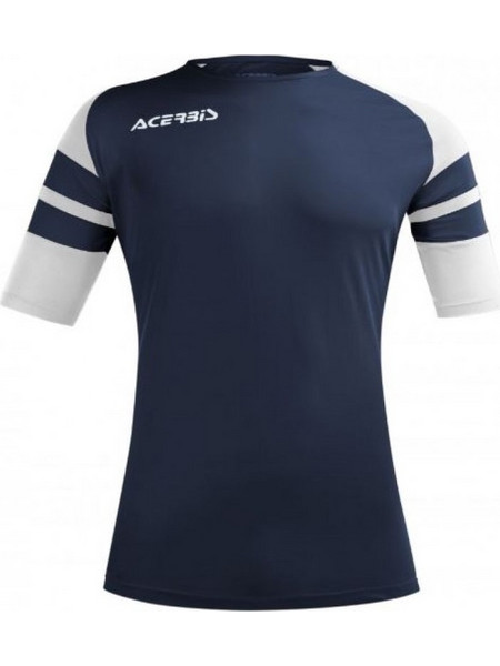 Acerbis Kemari S/S Jersey Blu/Bianco Ανδρικό T-Shirt