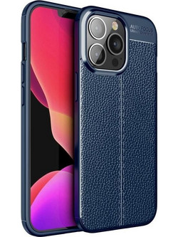 Ancus AutoFocus Shock Proof Back Cover Blue (iPhone 13 Pro)