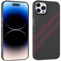 Hoco Slim Back Cover Red / Black (iPhone 14 Pro Max)