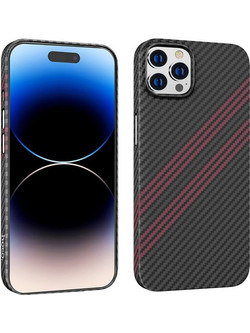 Hoco Slim Back Cover Red / Black (iPhone 14 Pro Max)