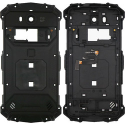 Πίσω Καπάκι Doogee S60 με Δακτυλικό Αποτύπωμα (BLACK)