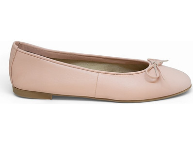 Bigshoes GA2137-33 Δερμάτινη Μπαλαρίνα Nude