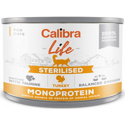Calibra Life Cat Adult Sterilised with Turkey 200gr