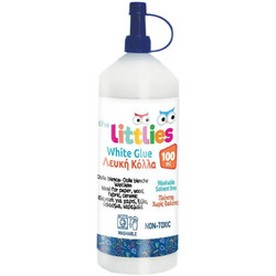 The Littlies Κόλλα Υγρή Χειροτεχνίας Λευκή 100ml (0646543)