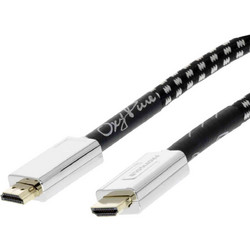Profigold Καλώδιο HDMI 2.0 Braided HDMI Male to HDMI Male 1m Black