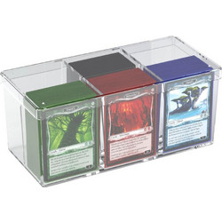 Ultimate Guard Stack 'n' Safe Card Box 480 Deck Box 1τμχ Clear