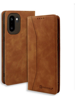 Bodycell Book Case Brown (OnePlus 15R)