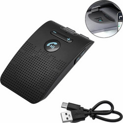 Μεγάφωνο Bluetooth Αυτοκινήτου Δόνηση Αναγνώριση Κλήσης Dsp + Σύνδεση 2 Συσκευών Q-dh03 Andowl